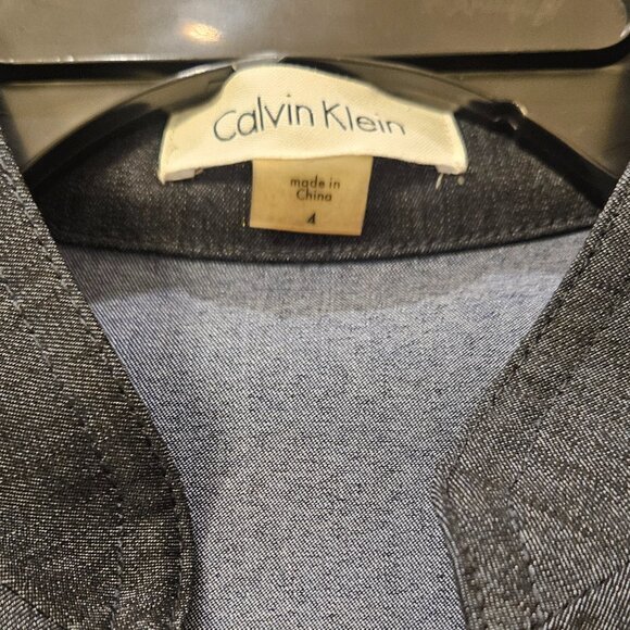 Calvin Klein Dark Blue Dress - Picture 2 of 5